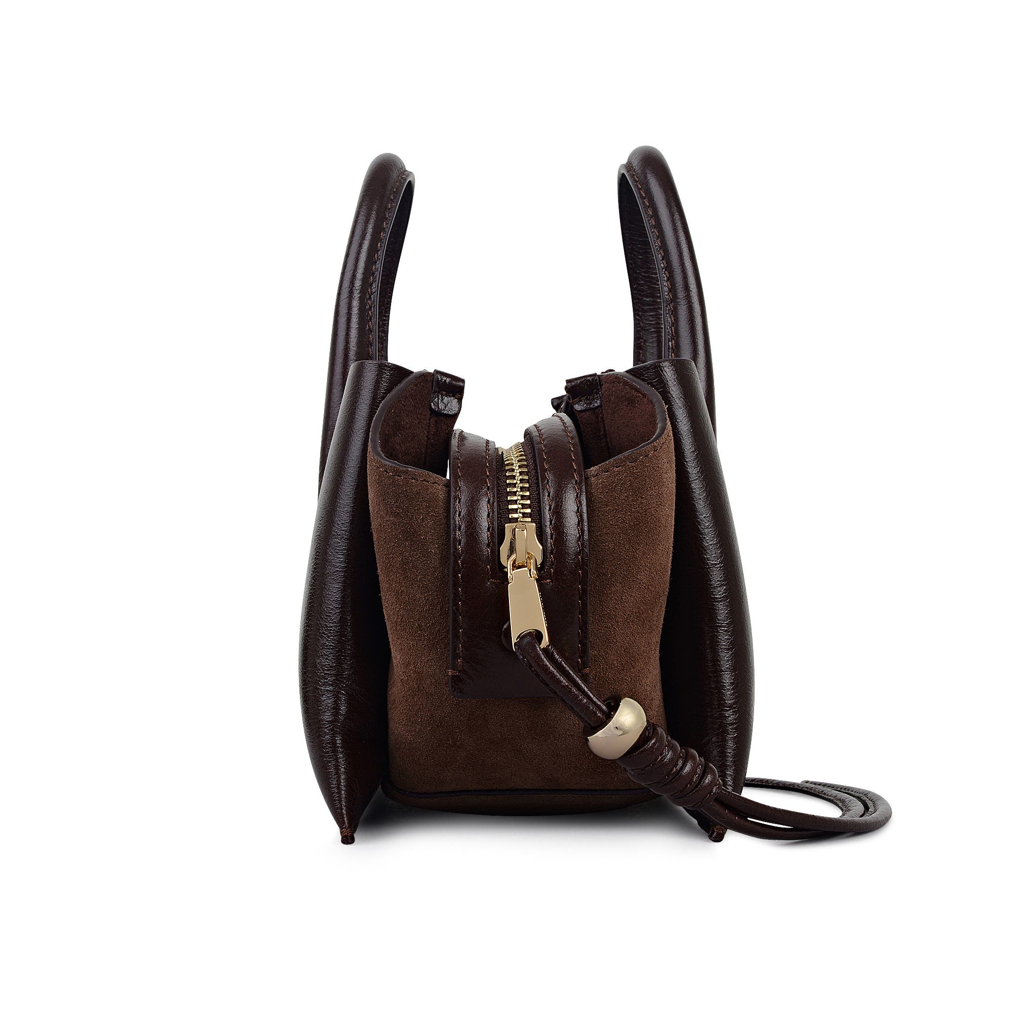 Radley The Romilly Small Ziptop Satchel Bag, Alternate, color, Dark Oak