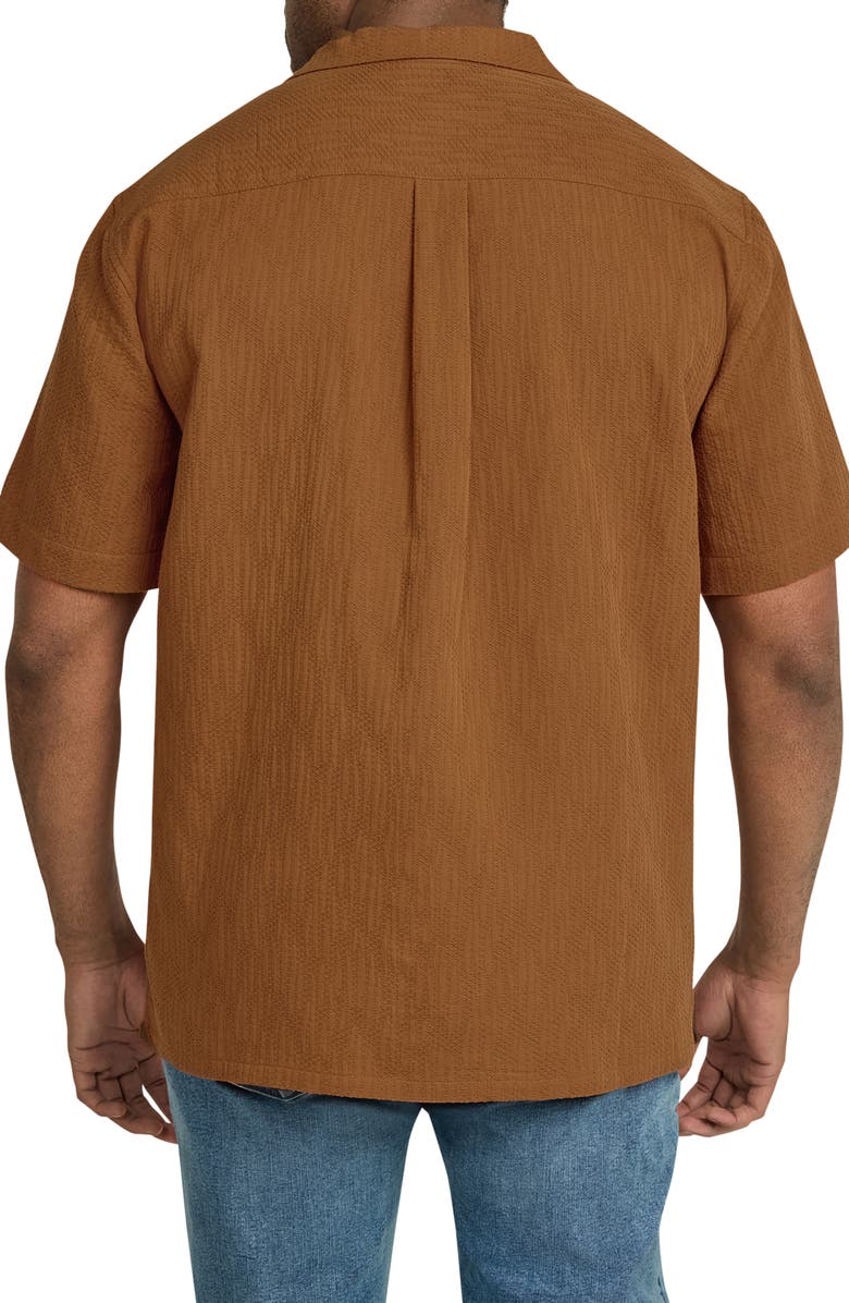 Johnny Bigg Griffen Relaxed Fit Textured Cotton Camp Shirt, Alternate, color,
