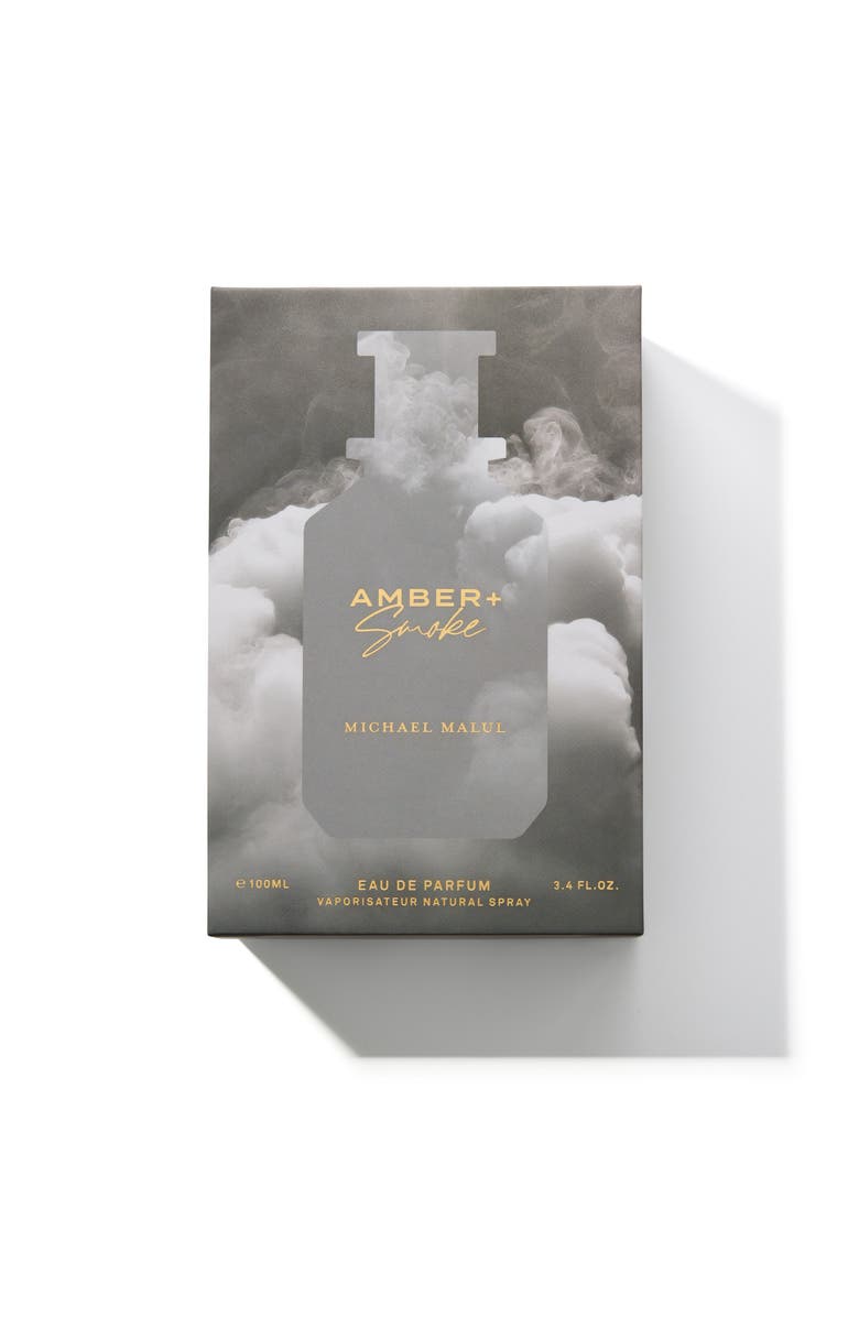 Michael Malul Amber + Smoke 3.4oz/100mL Men's EDP, Alternate, color, Dark Grey