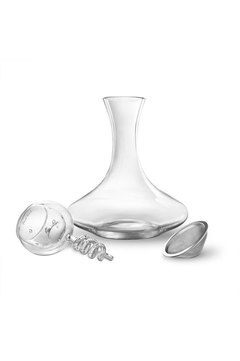 Twister Glass Aerator & Decanter Set, Alternate, color, Clear
