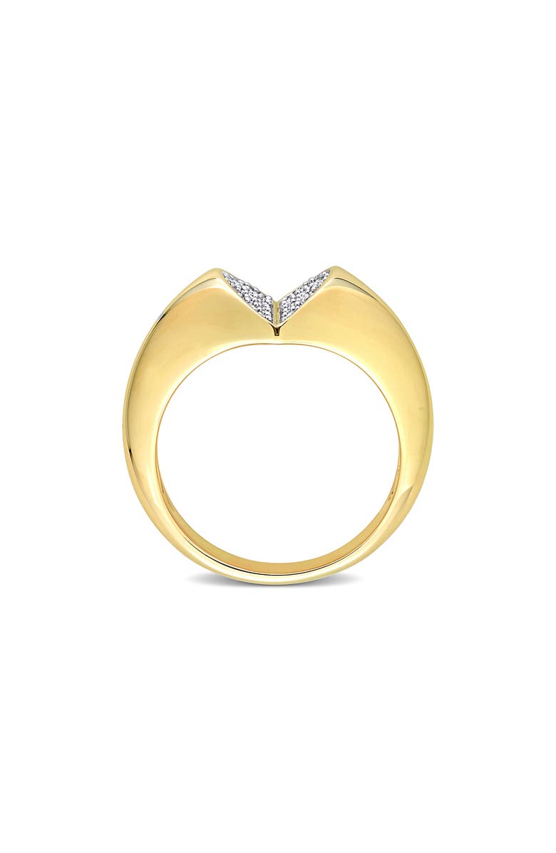 DELMAR Diamond Heart Ring - 0.14ct., Alternate, color, 
