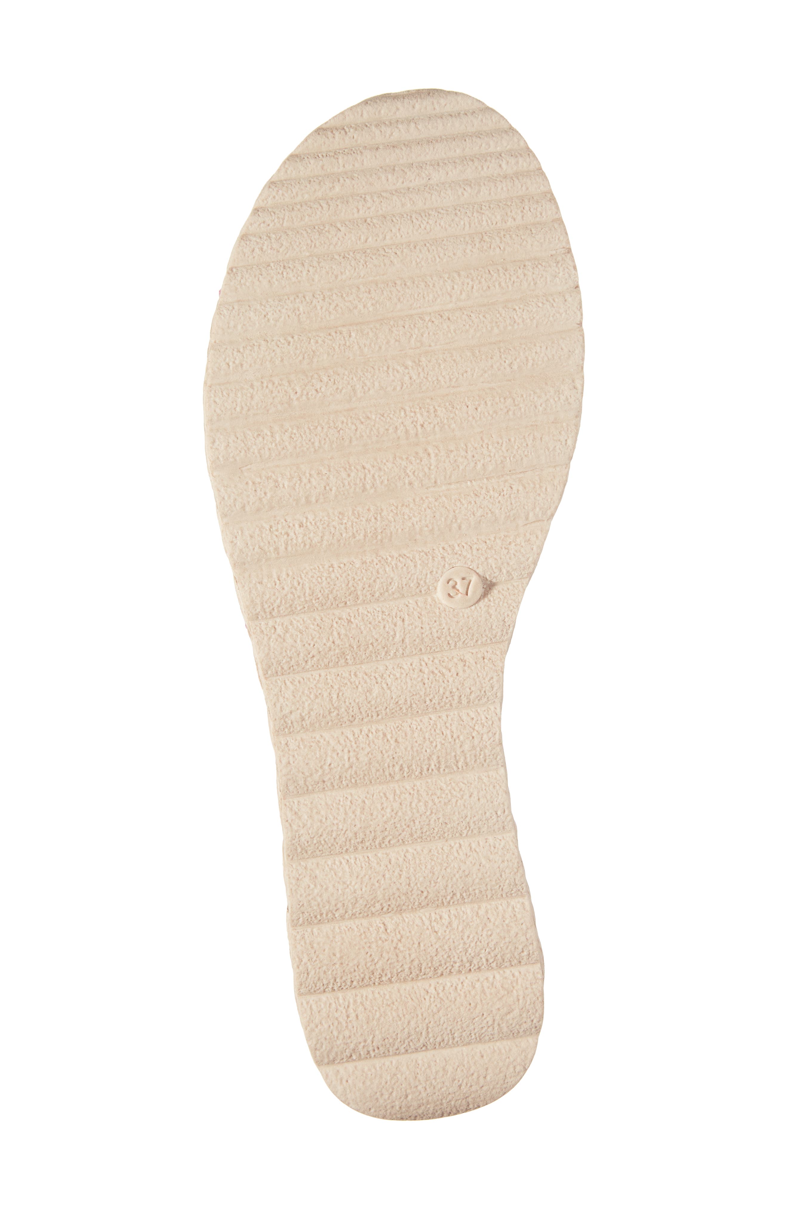 Cordani Britta Espadrille Platform Wedge Slide Sandal, Alternate, color, Fuschia Suede