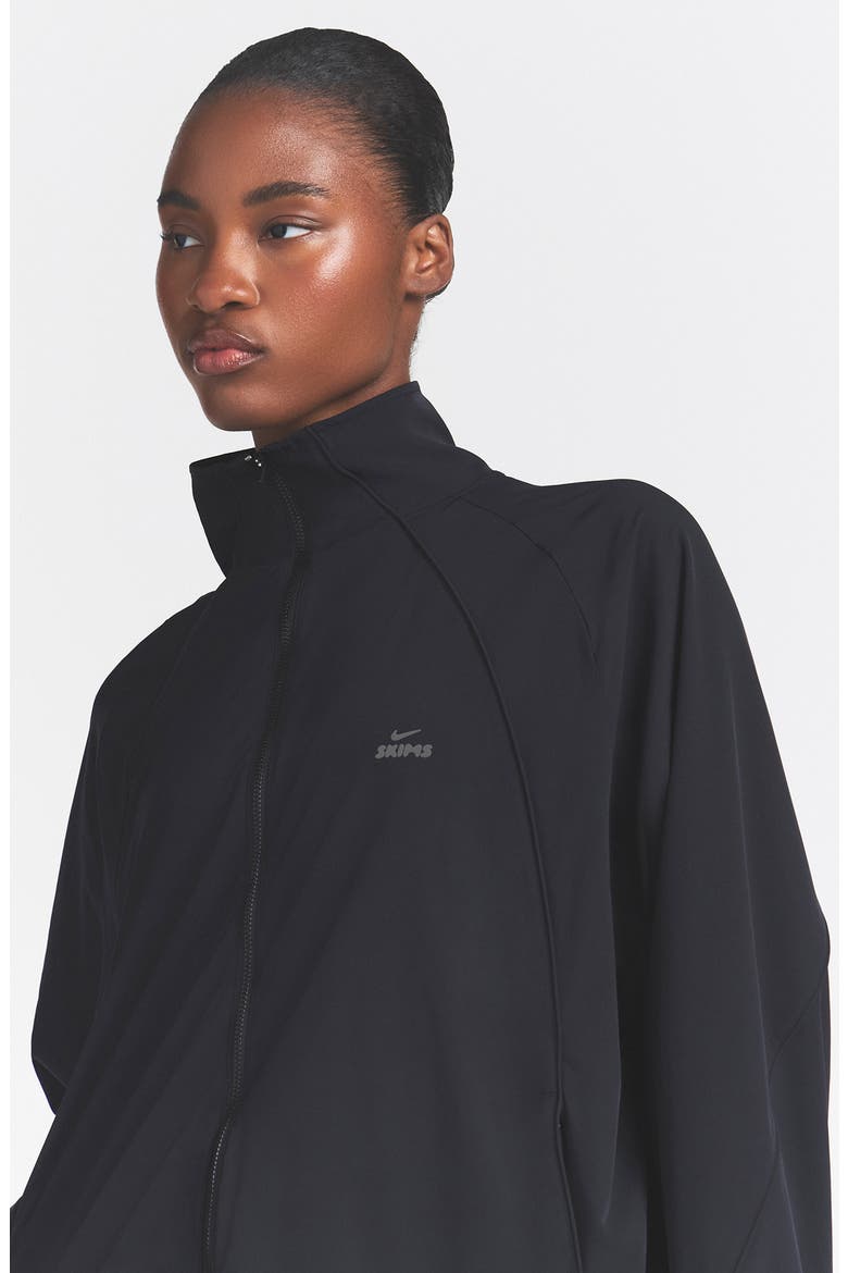 NikeSKIMS Oversize Stretch Nylon Jacket (Women) | Nordstrom
