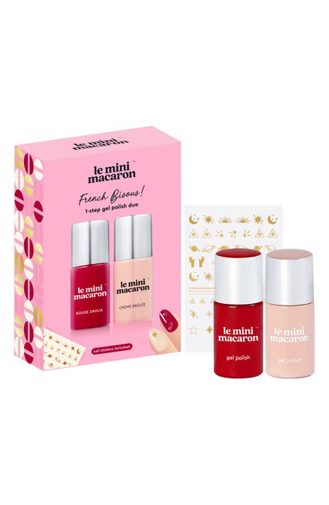 French Bisous! Gel Polish Duo Set $31 Value