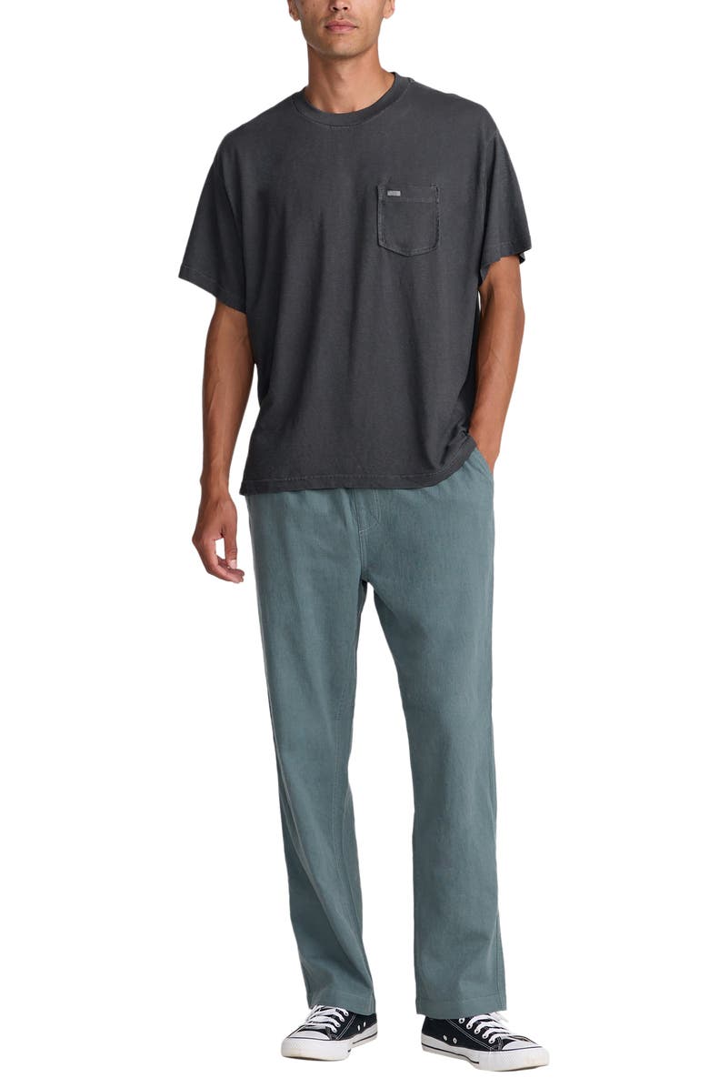 RVCA Vacancy Pocket T-Shirt, Alternate, color, Pirate Black