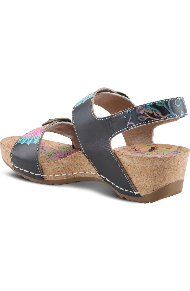 L'Artiste by Spring Step Colomecool Slingback Sandal, Alternate, color, Black Multi