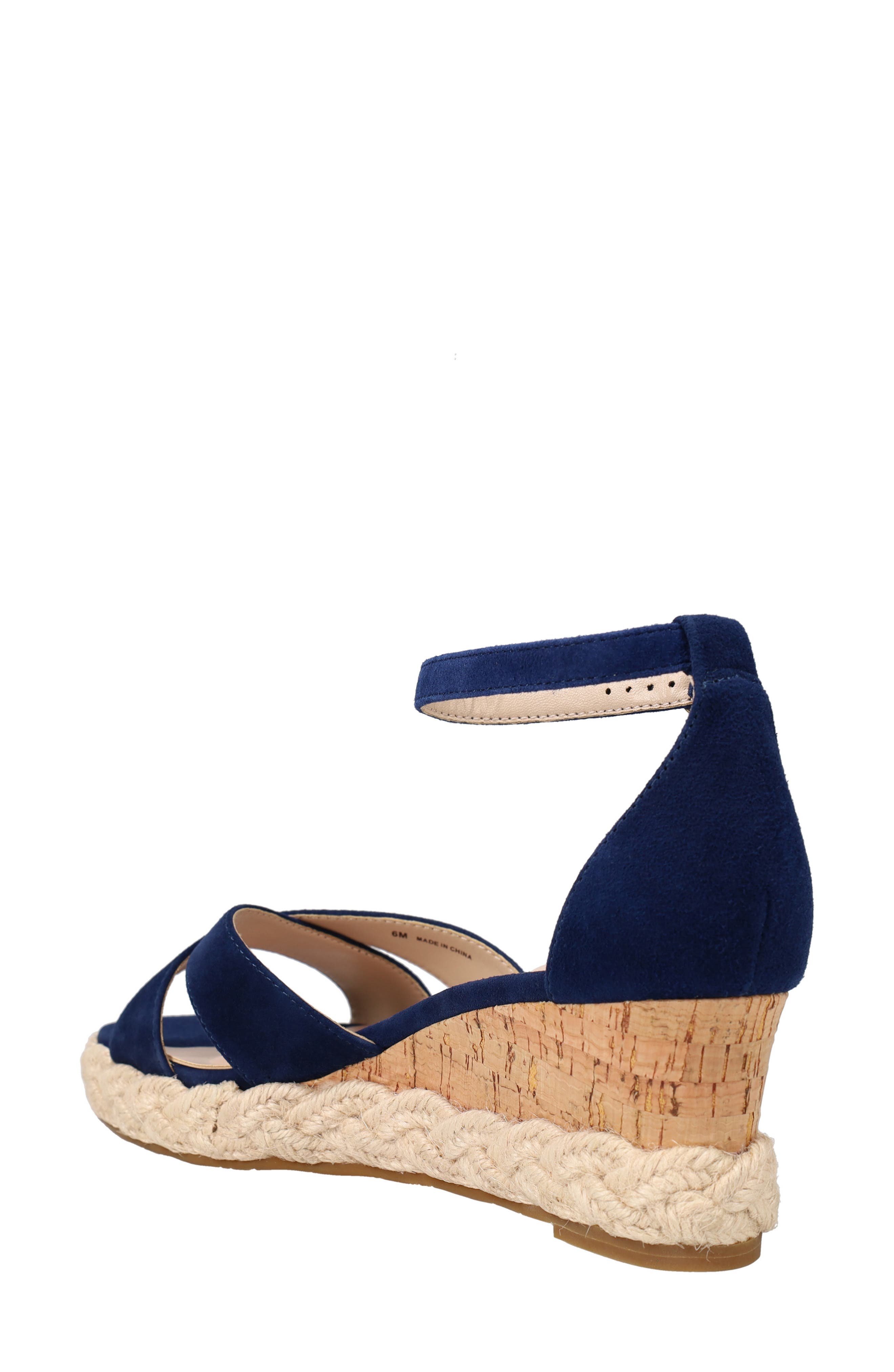Pippen Ankle Strap Wedge Slide Sandal - image 4