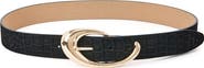 Ettika Sculpted Flow Leather Belt