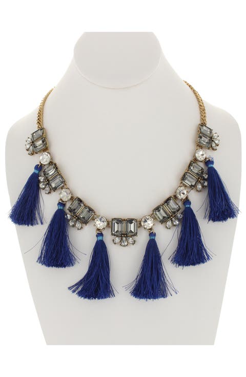 Tassel Bib Necklace