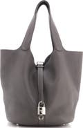Pre-Owned Hermes Picotin Lock Bag Clemence GM