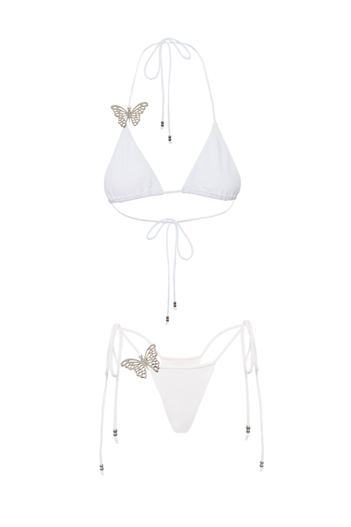 Sparkl Aurora Bikini In White
