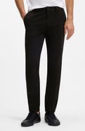 BOSS Kaiton Slim Fit Flat Front Stretch Cotton Chinos