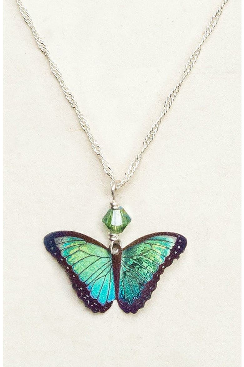 Butterfly of Transformation Necklace, Main, color, Multi