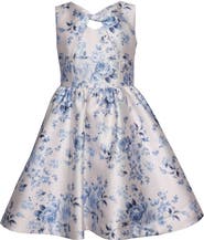 Iris & Ivy Kids' Twist Front Mikado Party Dress