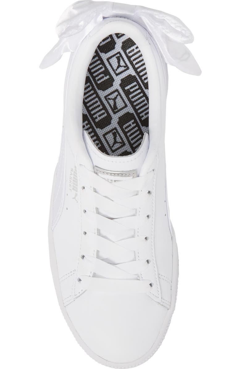 PUMA Basket Bow Sneaker, Alternate, color,