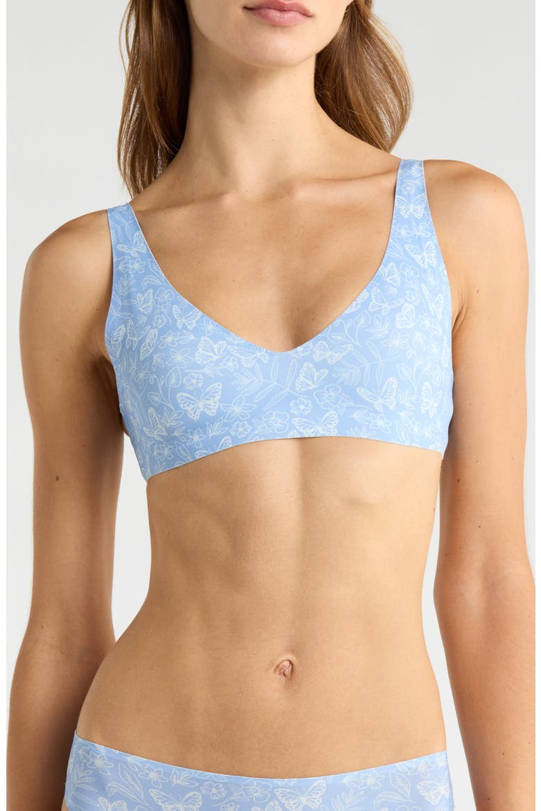 DreamSeam Plunge Bralette, Main, color, FLUTTER