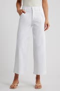 Wit & Wisdom Wyatt Skyrise Crop Wide Leg Twill Pants