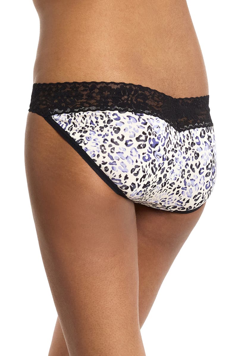Hanky Panky Dream Printed V-Cut Bikini Briefs, Alternate, color, Spotted