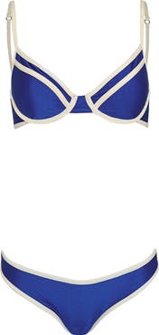 Maaji Cobalt Blue Iconic Reversible Bikini Bottoms