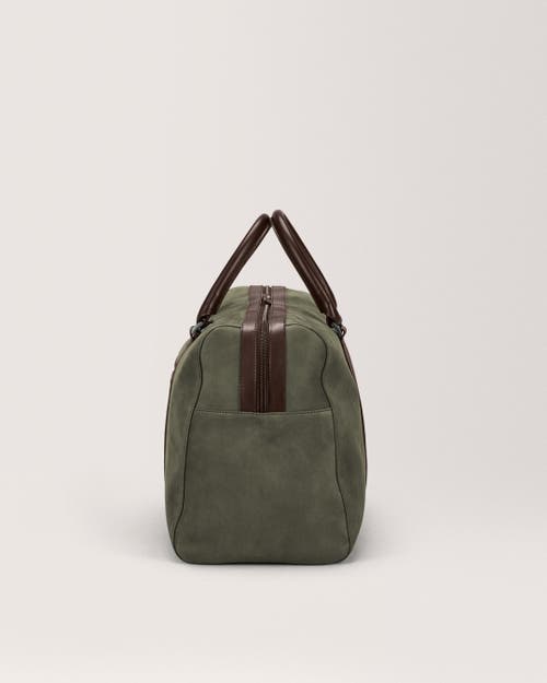 Carl Friedrik Compact Duffle Bag In Olive