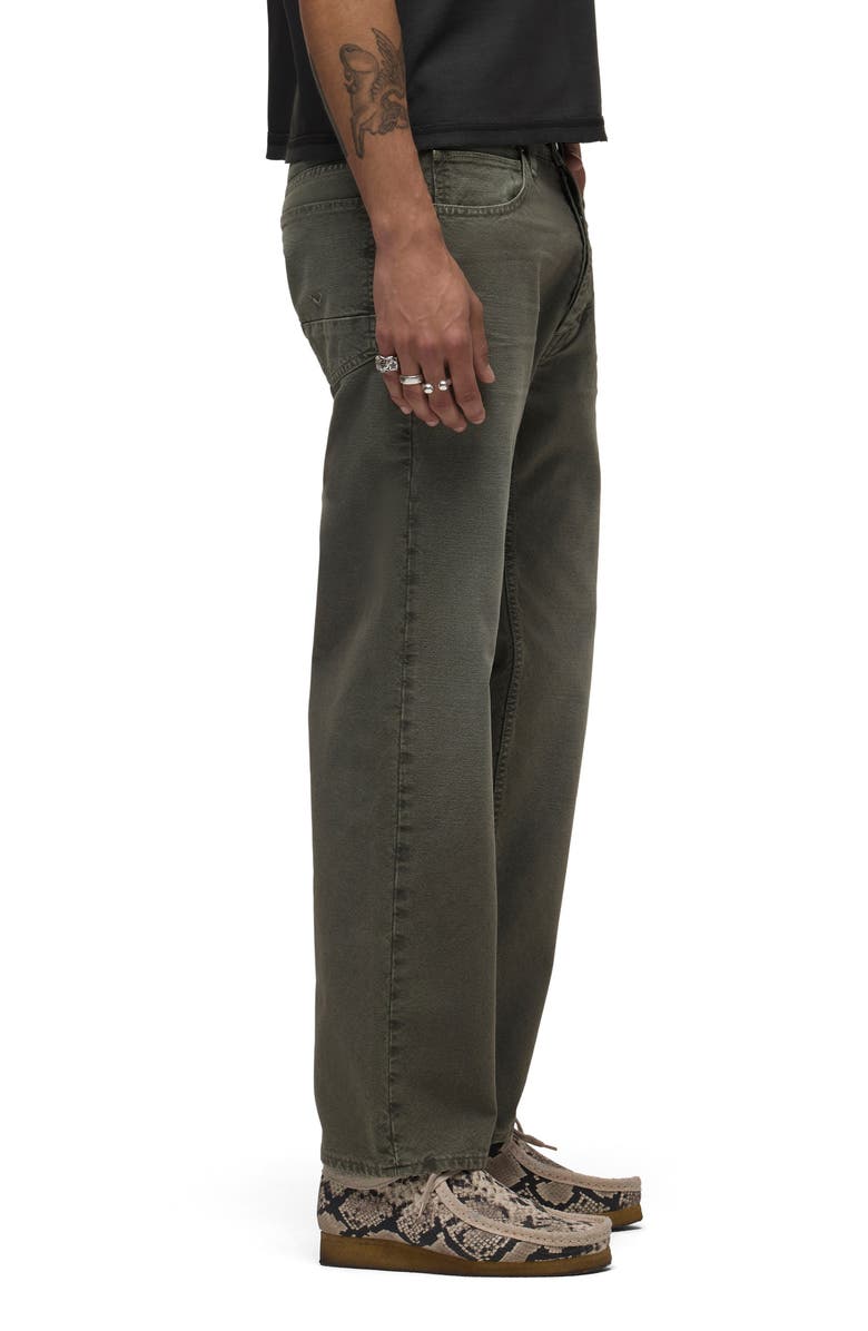 Hudson Jeans Rylan Relaxed Straight Leg Jeans, Alternate, color, Distress Army