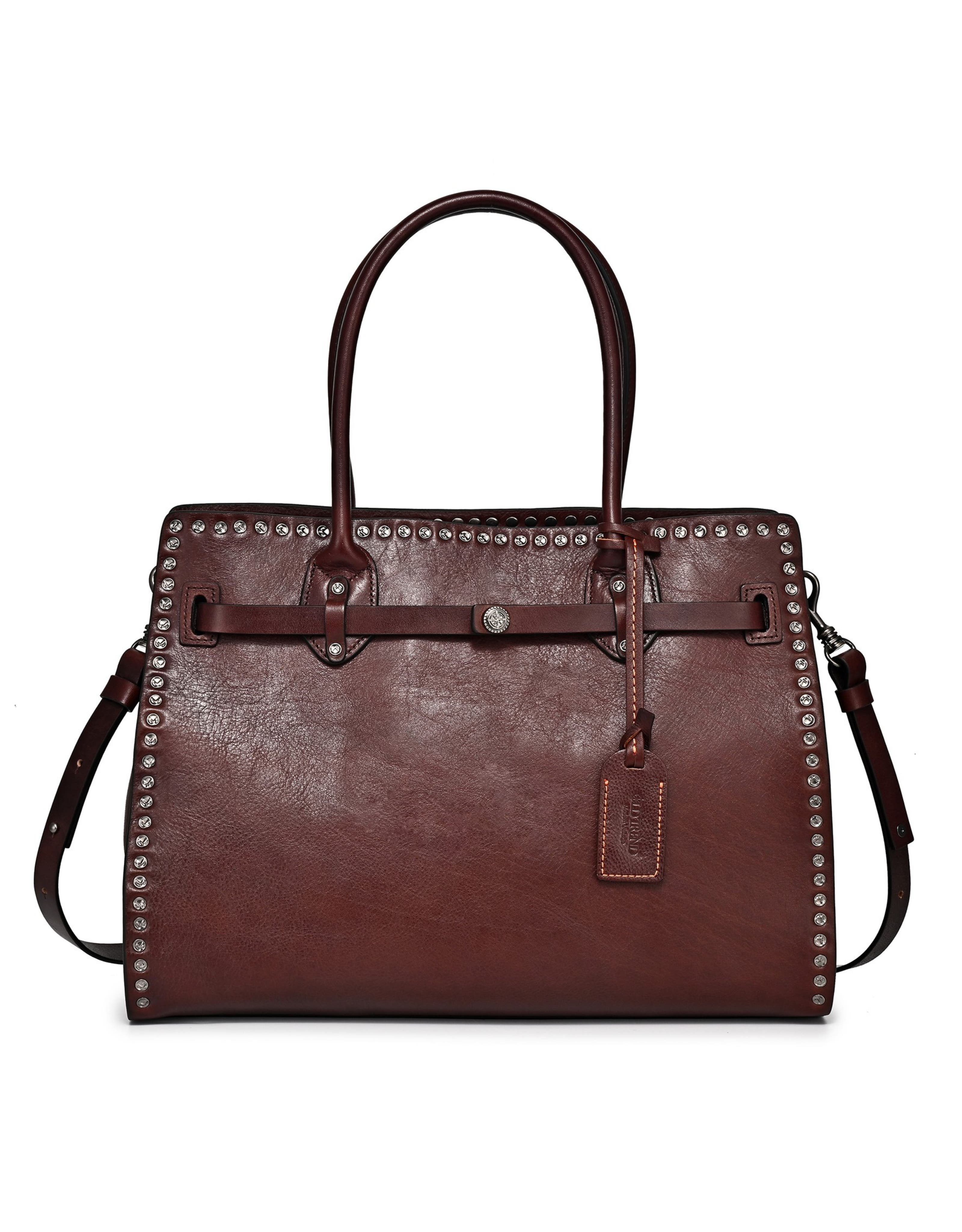 Westland Genuine Leather Textured Heritage Tote, Main, color, Coffee