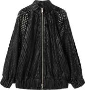 AllSaints Dual Leather Bomber Jacket