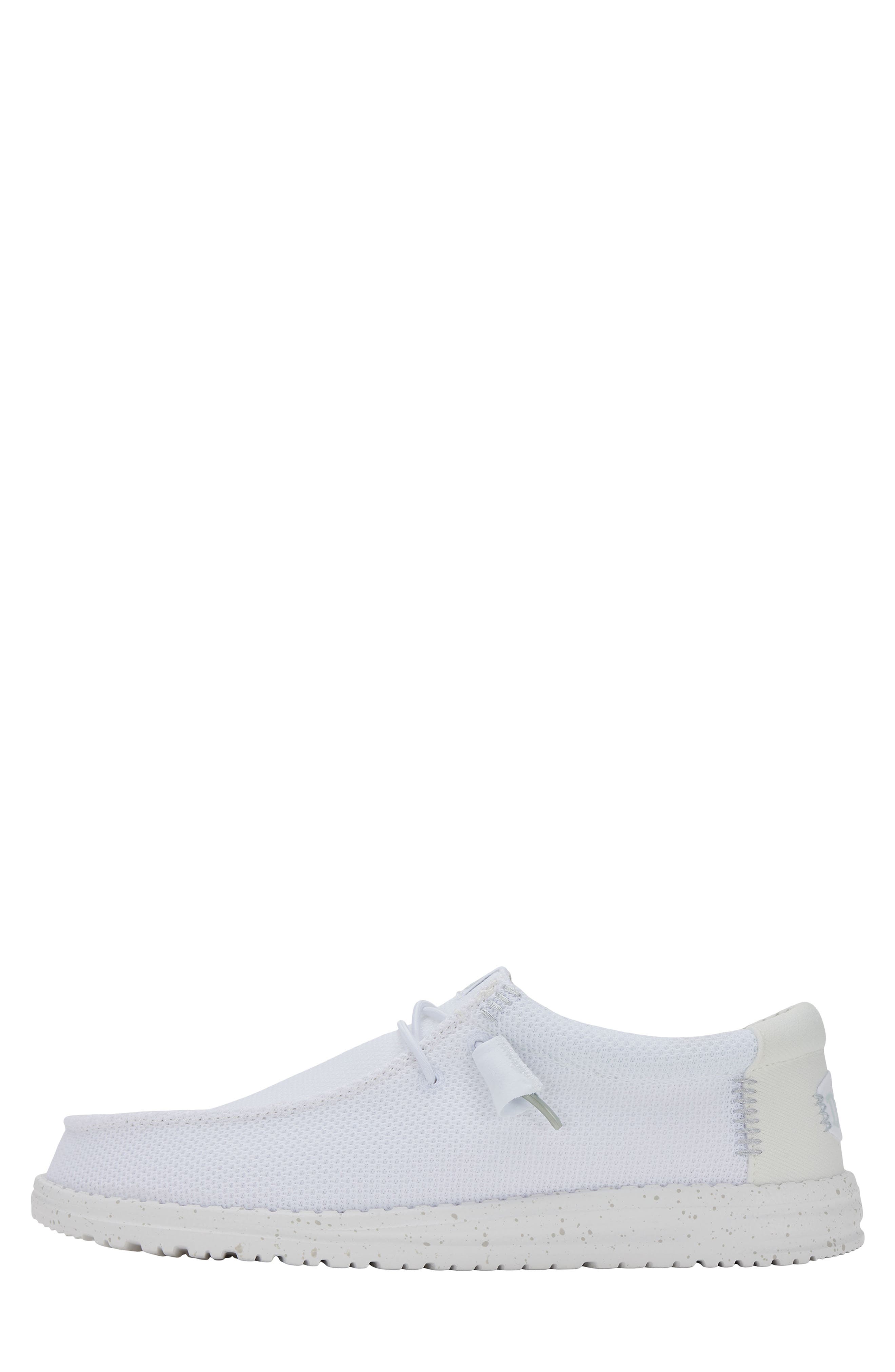 Wally Stretch Sox Slip-On, Alternate, color, WHITE