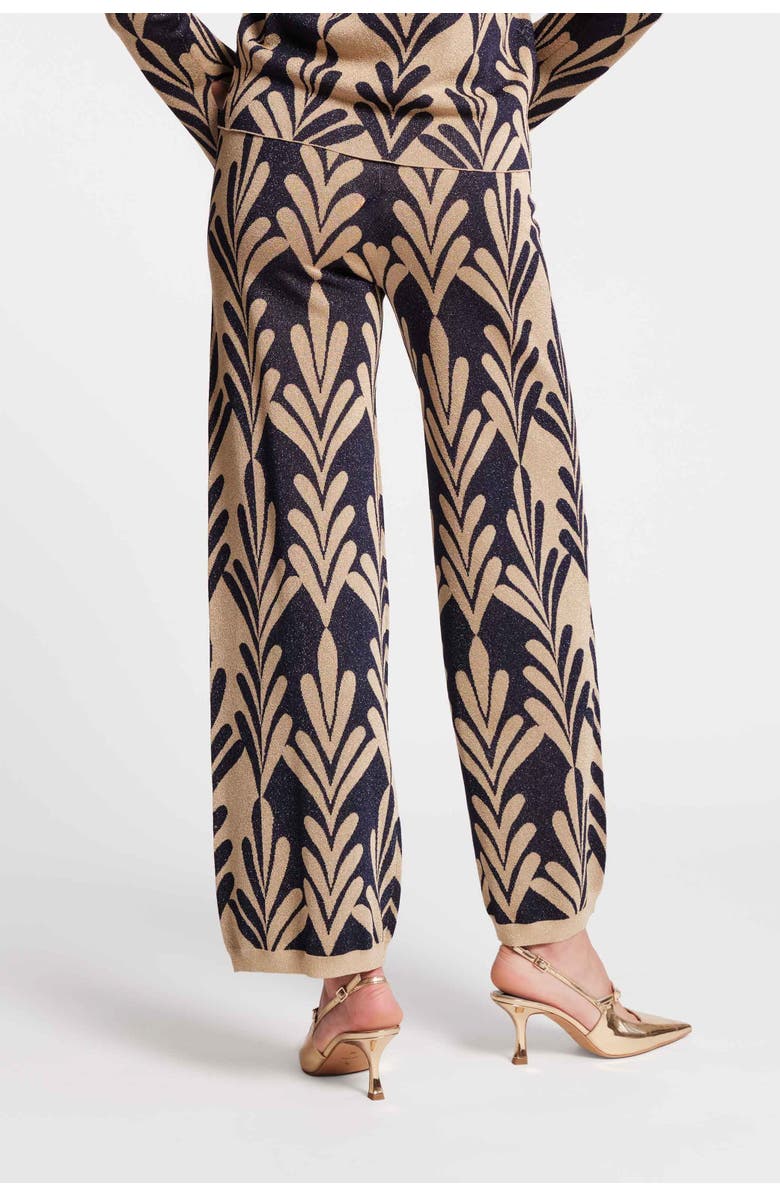 Frances Valentine Dakota Pant, Alternate, color, Navy/Gold