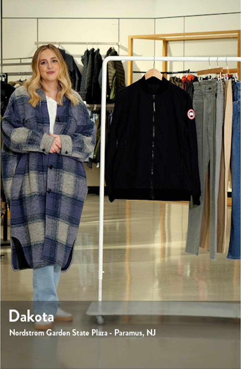 Faber Recycled Nylon Bomber Jacket, sales video thumbnail