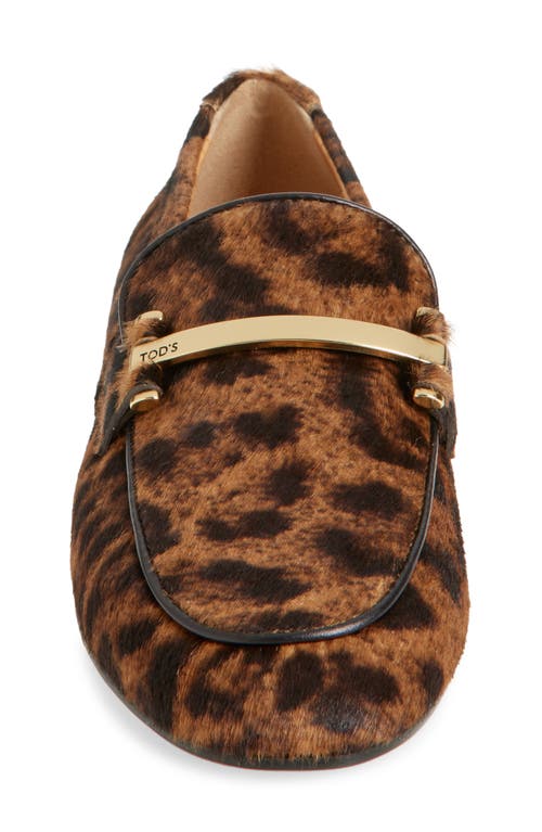 Tod's Barretta Genuine Calf Hair Loafer