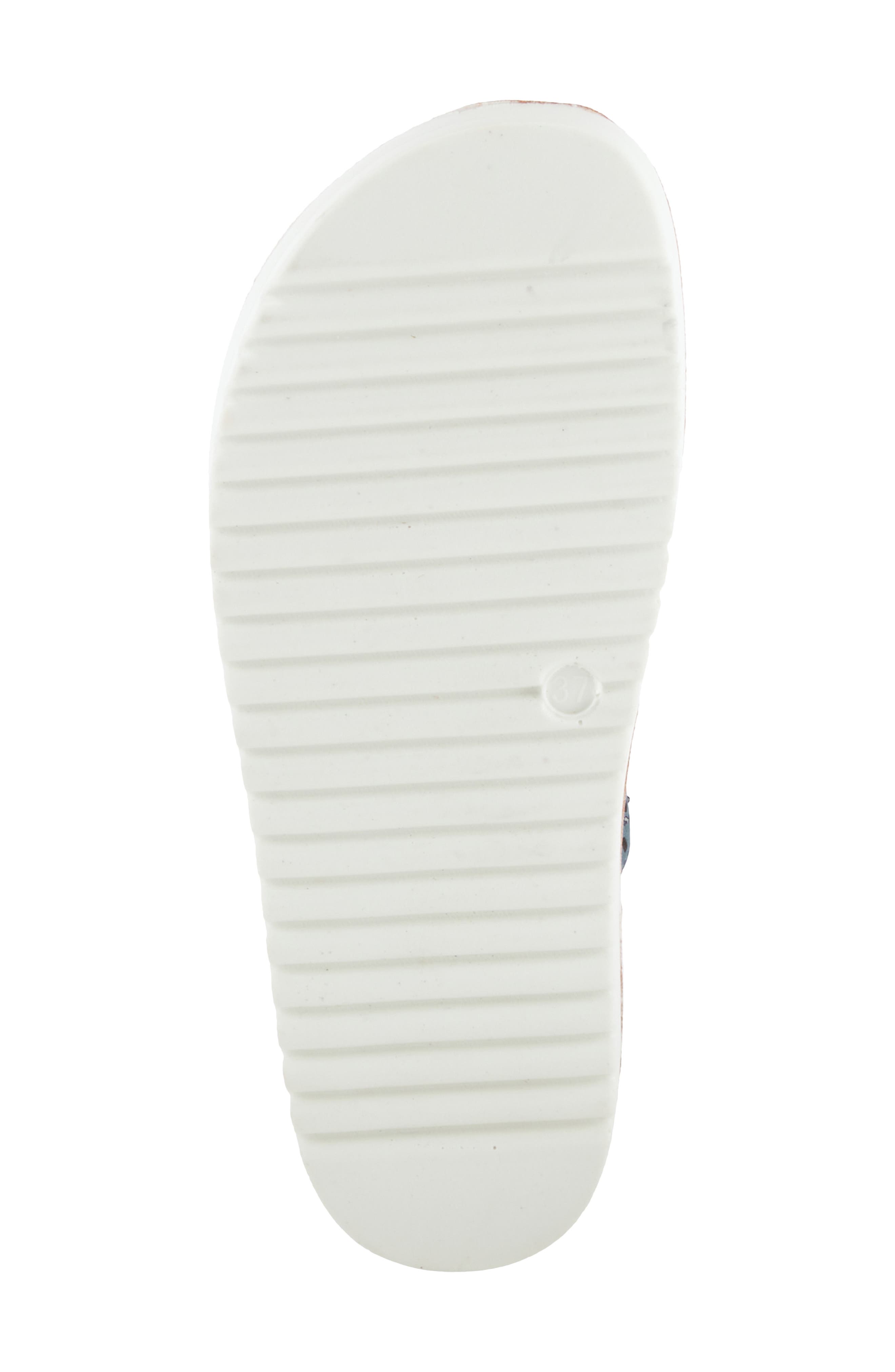 Flexus by Spring Step Bayshore Crystal Cutout Slide Sandal, Alternate, color, Navy