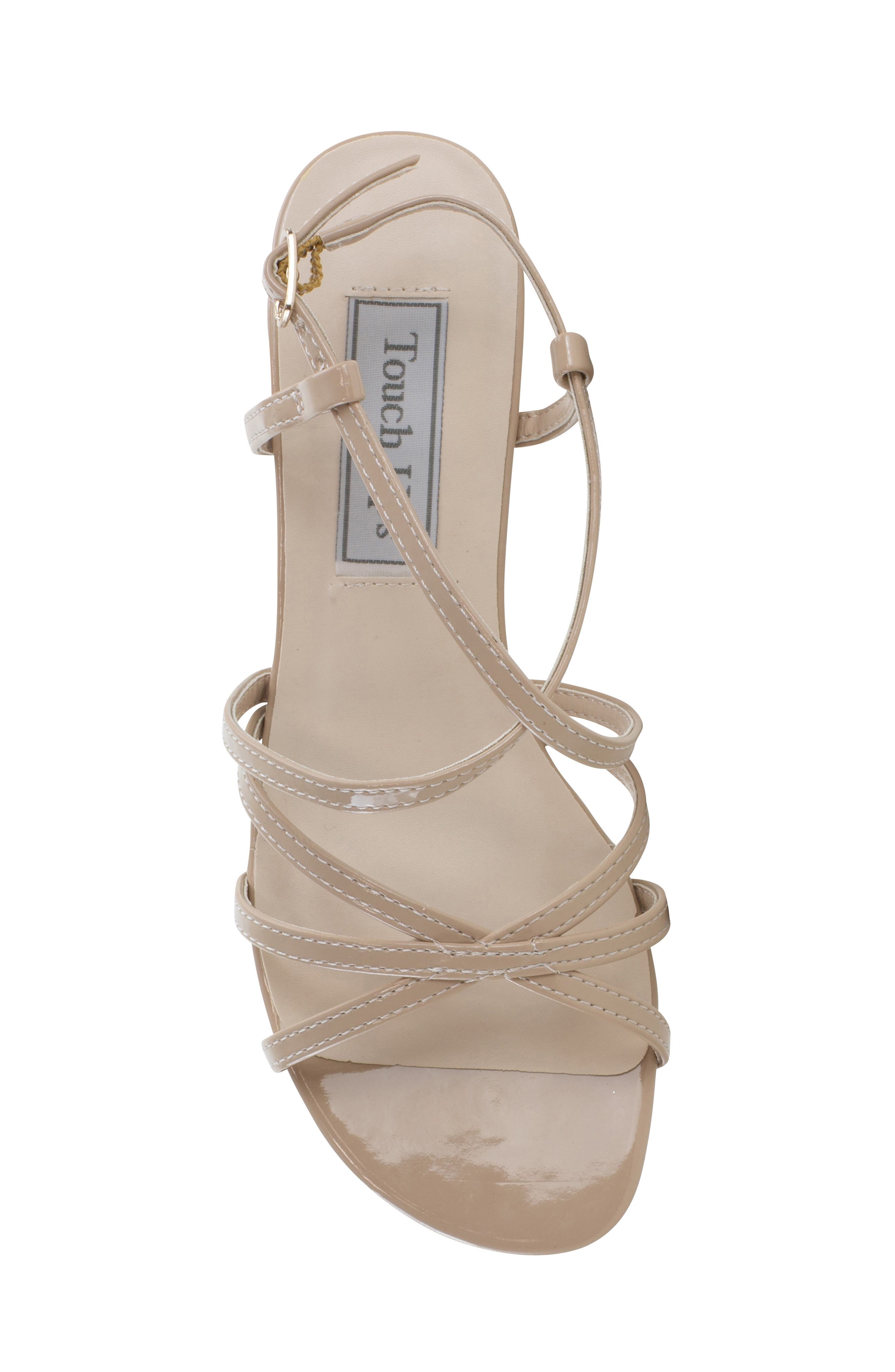 Touch Ups Eileen Strappy Sandal, Alternate, color, Nude