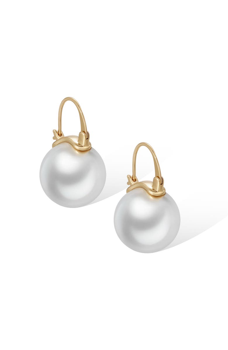 RETRO CHIC Retro Pearl Earrings, Alternate, color, White
