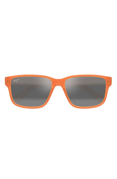 58mm PolarizedPlus2® Rectangular Sunglasses