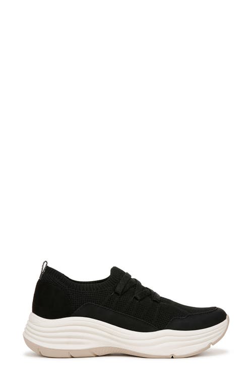 Bzees Impact Slip-on Sneaker In Black Knit