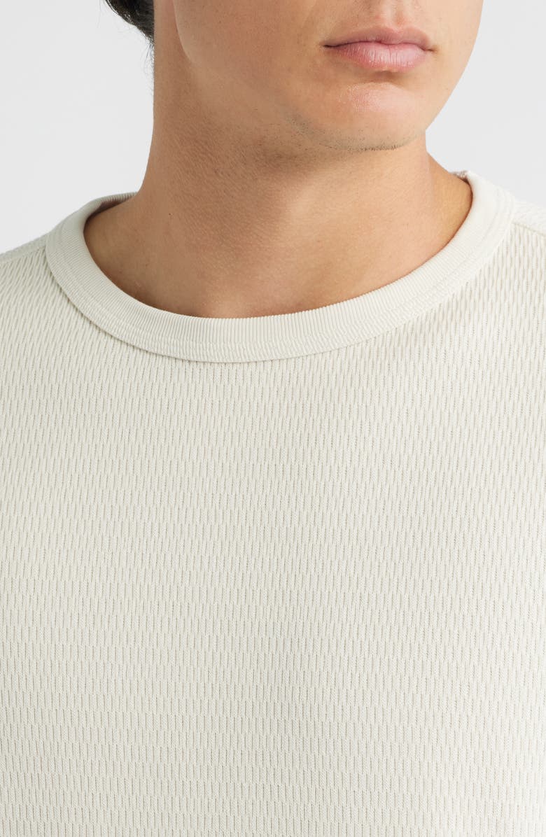 MERZ B SCHWANEN Organic Cotton Thermal T-Shirt, Alternate, color, Nature