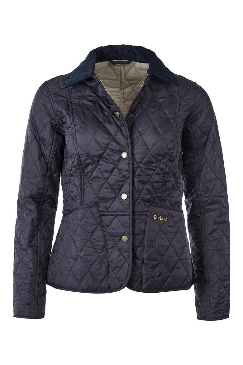 Women's Summer Liddesdale Quilted Jacket, Alternate, color, NAVY/PEARL