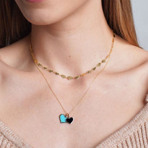 The Lovery Fine Jewelry Onyx Heart Charm In Black