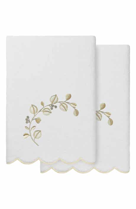 Wild Branch Scallop Pack of 2 Bath Towels
