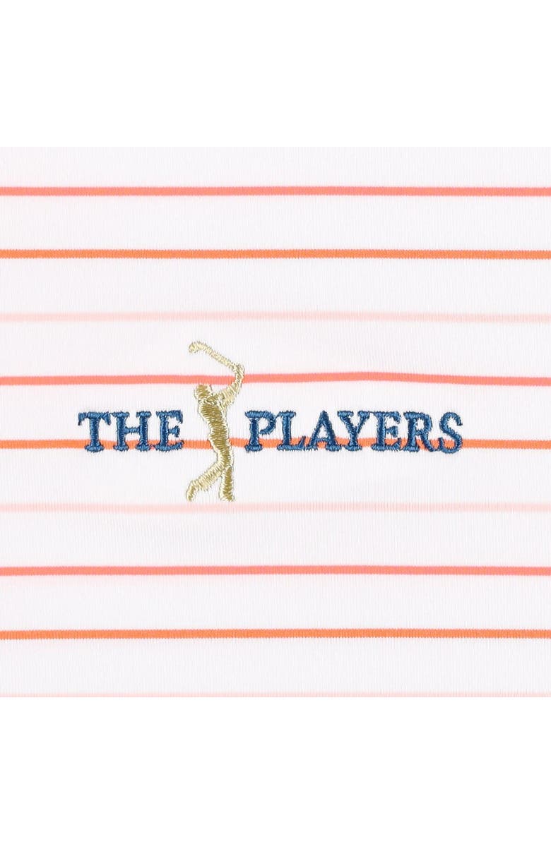 Under Armour Men's Under Armour White THE PLAYERS Tee To Green Trace Stripe Polo, Alternate, color, 