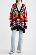 Dressed in Lala Vroom Vroom Oversize Cardigan