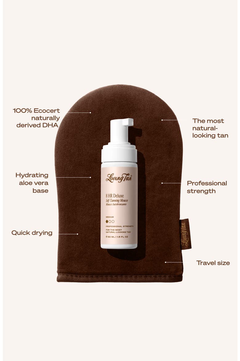 Deluxe Medium Self-Tanning Kit, Alternate, color, MEDIUM
