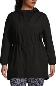 Lands' End Squall Packable Waterproof Raincoat