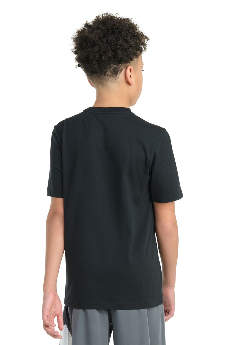 adidas Kids' Mountain Logo Camo Halftone Graphic T-Shirt, Alternate, color,