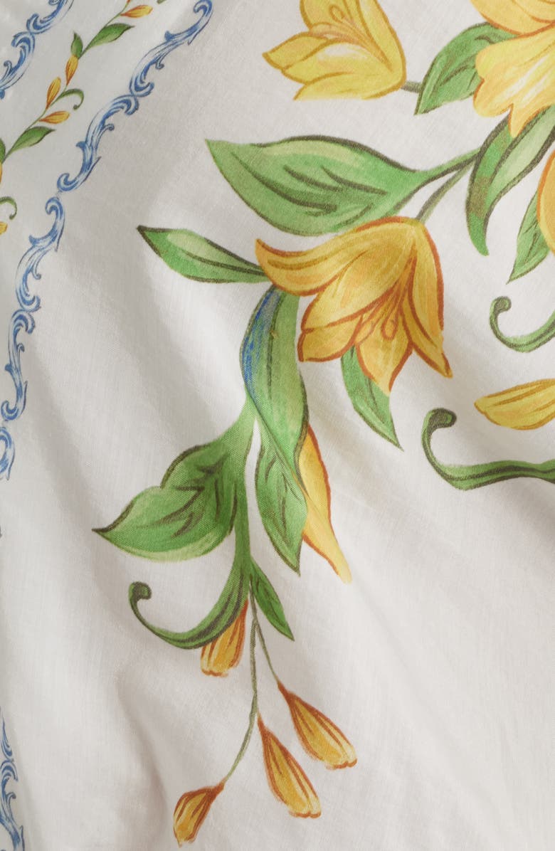 FARM Rio Sicily Dolman Sleeve Bodysuit, Alternate, color, Off-White