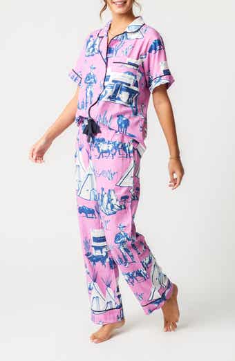 Katie Kime Marfa Toile Cotton Blend Pajamas