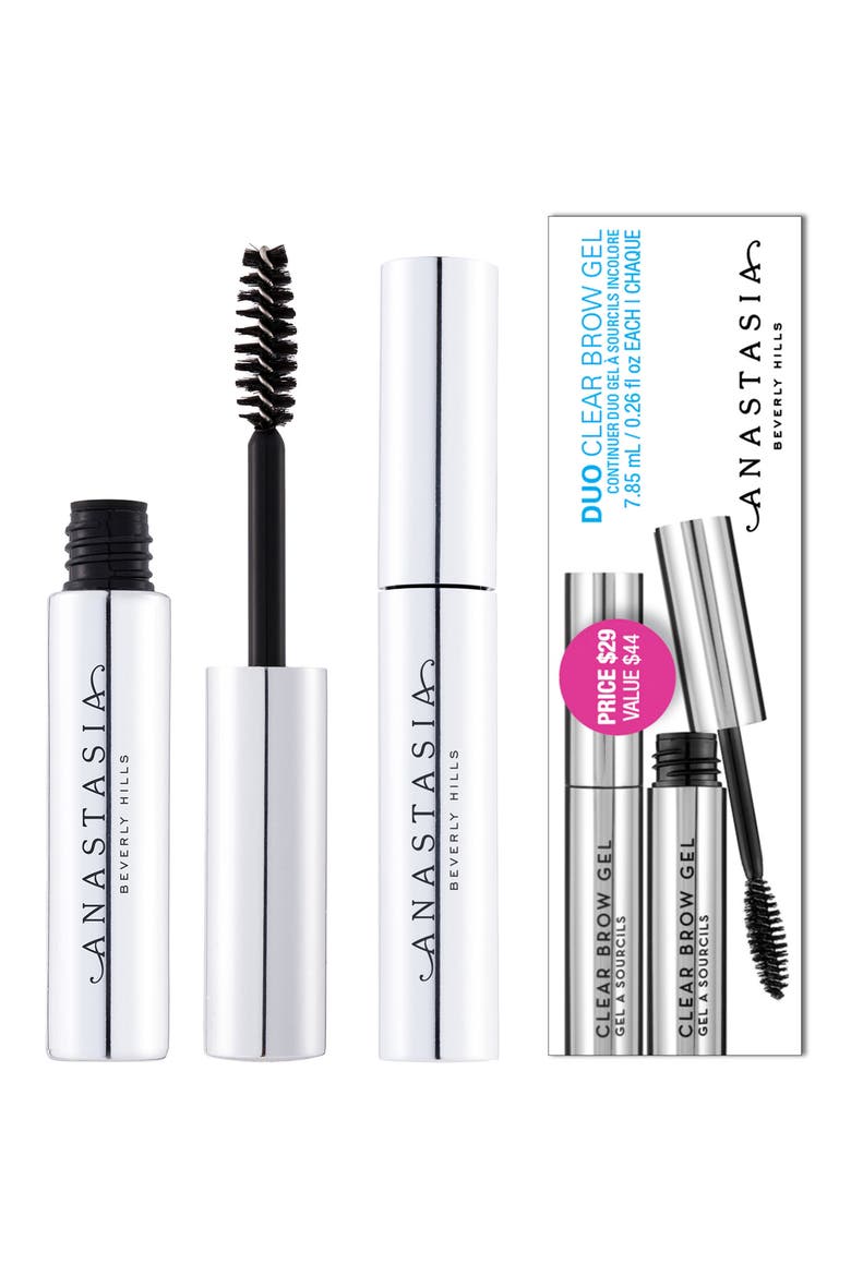 Clear Brow Gel Duo, Main, color, NO COLOR