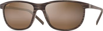 Lele Kawa 58mm Polarized Square Sunglasses