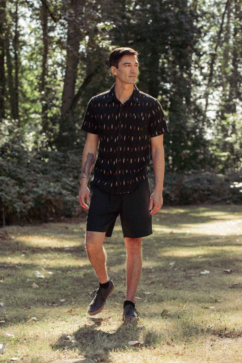 Harbor Slim Shirt, Alternate, color, Dotted Horizon
